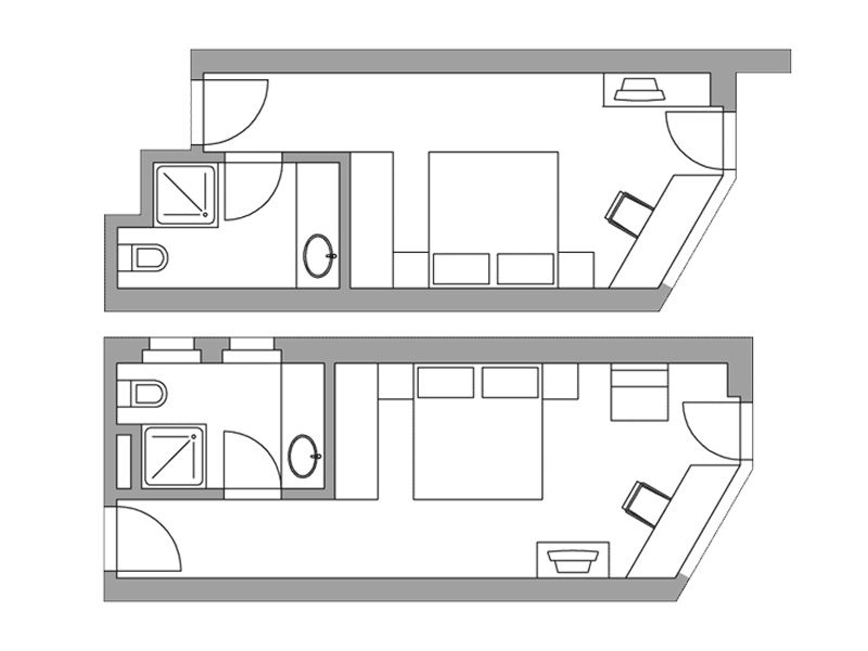 DOPPELZIMMER SÜD-WEST - BÜNDNERHOF DOPPELZIMMER SÜD-WEST - BÜNDNERHOF
